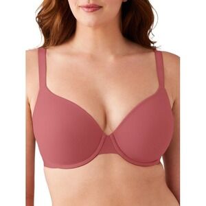 NWT Wacoal 40C Shape Revelation Shallow Top T-Shirt Bra 855387 Rose 126499